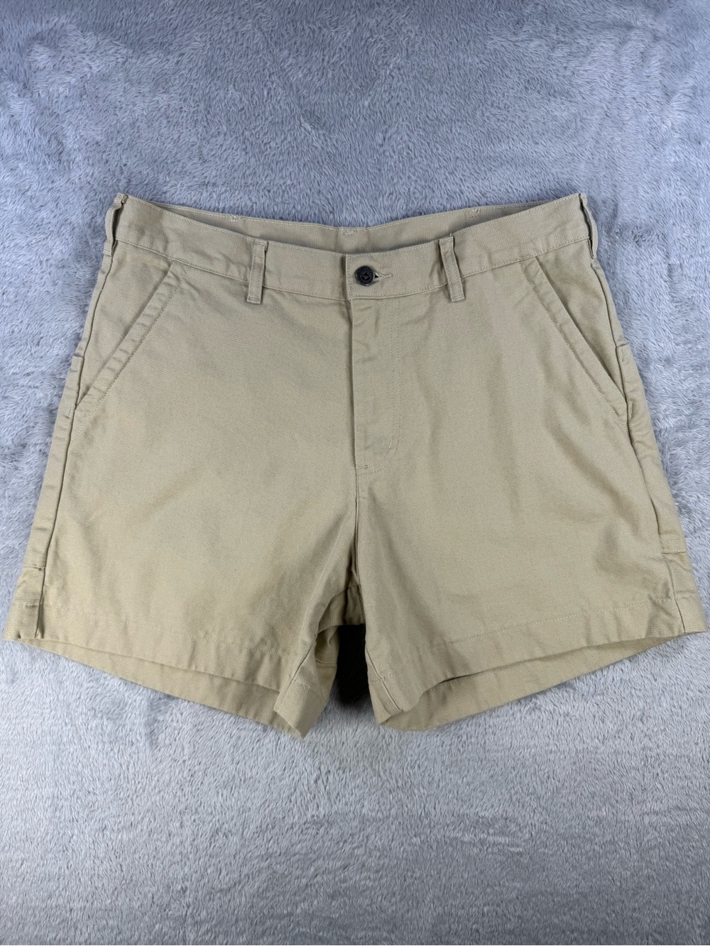 Patagonia Stand Up Shorts Men’s 34 El Cap Khaki Organic Cotton